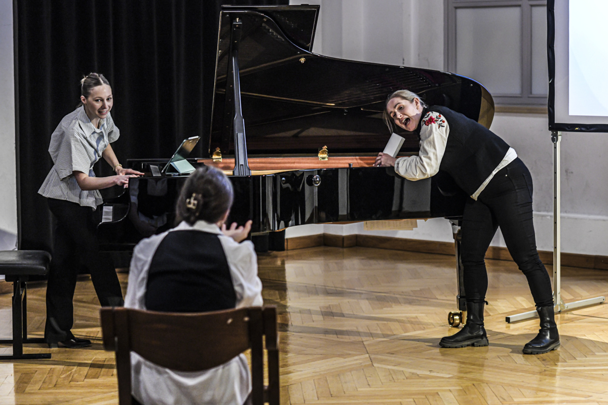 Lied.GESTALTUNG — Workshop at Kunstuni Graz © Alexander Wenzel